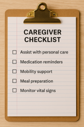 Introduction-to-Clinical-Skills-for-Caregivers-Care-Basics-Clipboard-with-Checklist