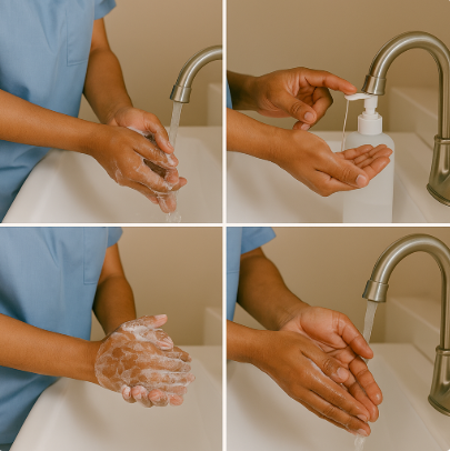 Hand-Hygiene-Essential-Clinical-Skills-for-Caregivers-
Steps